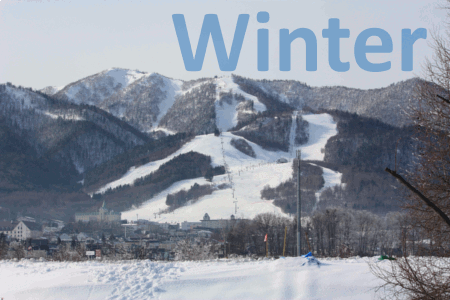 Winter in Furano